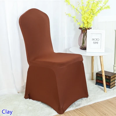 

Clay Colour Chair Cover Spandex Chair Cover China Universal Lycra Chair Cover Dining Chair Kitchen Washable Thick
