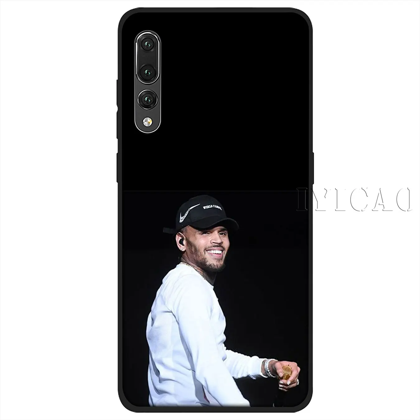 IYICAO Chris коричневый мягкий силиконовый чехол для телефона Huawei P30 P20 Pro P10 P9 P8 Lite Mini 2017