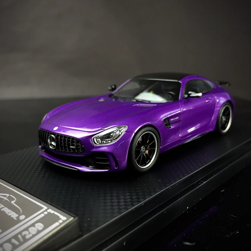 Ограниченная Коллекция 1/43 AMG GTR новая литая металлическая настольная модель дисплея