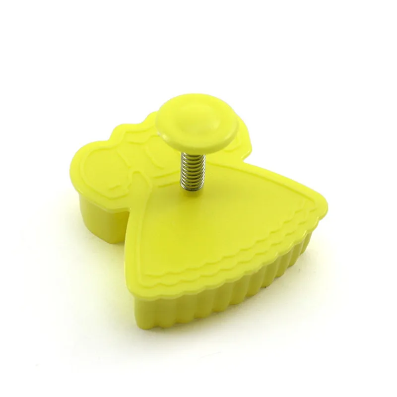 Мини платье в форме милого платья 3D печатные формы печенья для девочек шоколада и