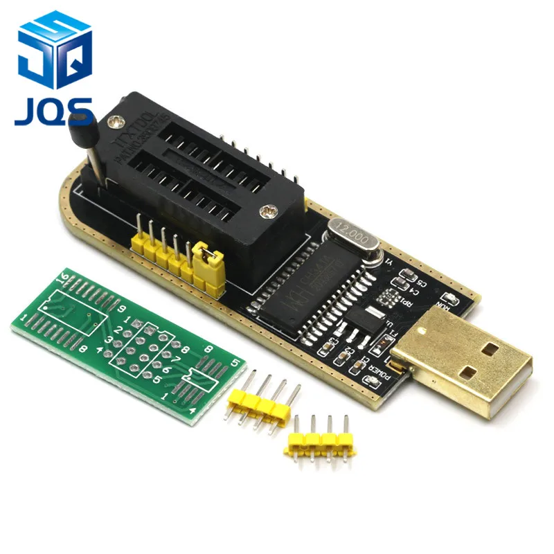 CH341A 24 25 серии EEPROM флэш-память биос USB программист модуль+ SOIC8 SOP8 тестовый зажим для EEPROM 93CXX/25CXX/24CXX