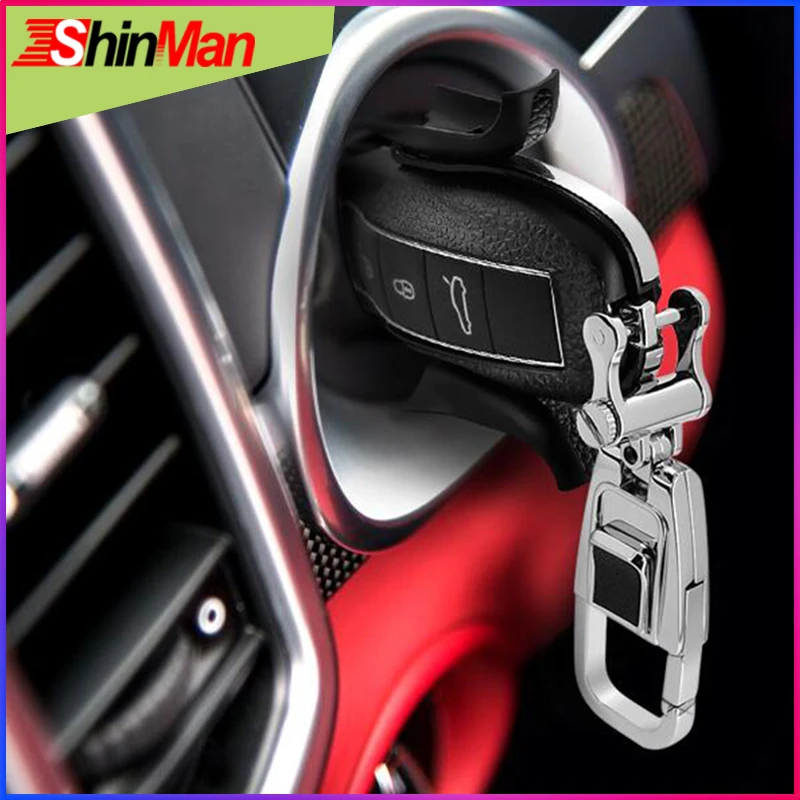 ShinMan коровья кожа+ ABS чехол для ключей ключи защиты оболочки для Porsche ключ чехол для Porsche Macan Boxter Cayenne 911 Panamera 4S