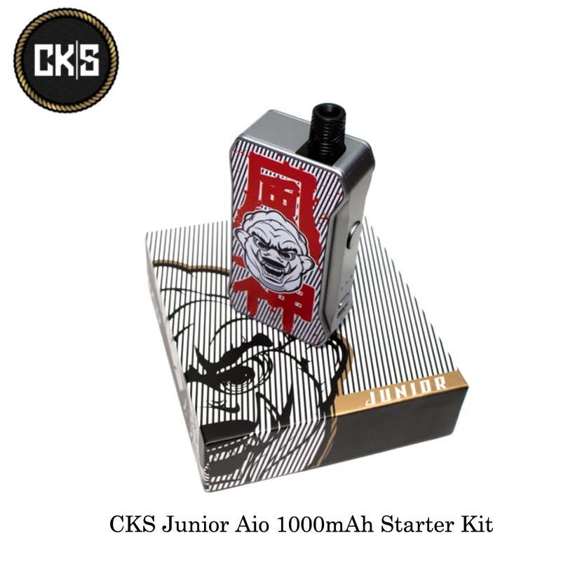 Электронные сигареты CKS Junior Aio 1000 мАч стартовый набор 3 мл для 0.6ohm Mesh/1.0ohm
