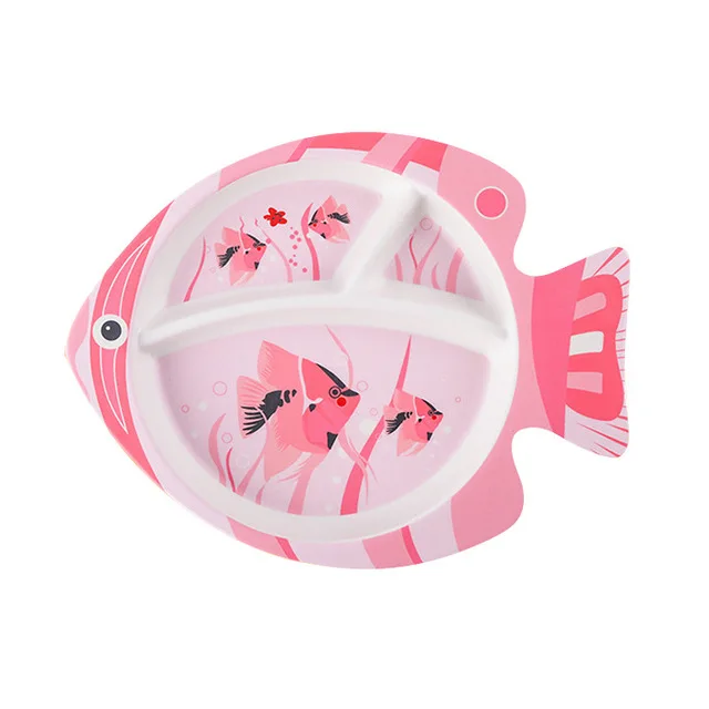 Экологическая детская чашка из натурального бамбукового волокна мультяшная