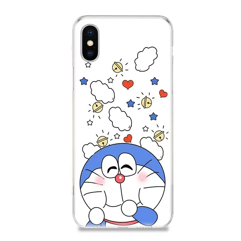 Doraemon синий роскошный мягкий телефон чехол для iPhone 7 6 S X XR XS MAX 8 Plus 10 5 5S SE подарок