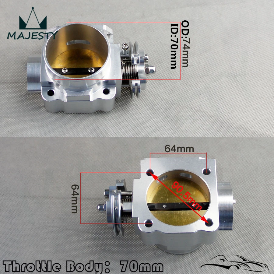 70 мм корпус дроссельной заслонки для LANCER EVO 1 2 3 4G63 TURBO S90 1992 1995|70mm throttle body|throttle body4g63