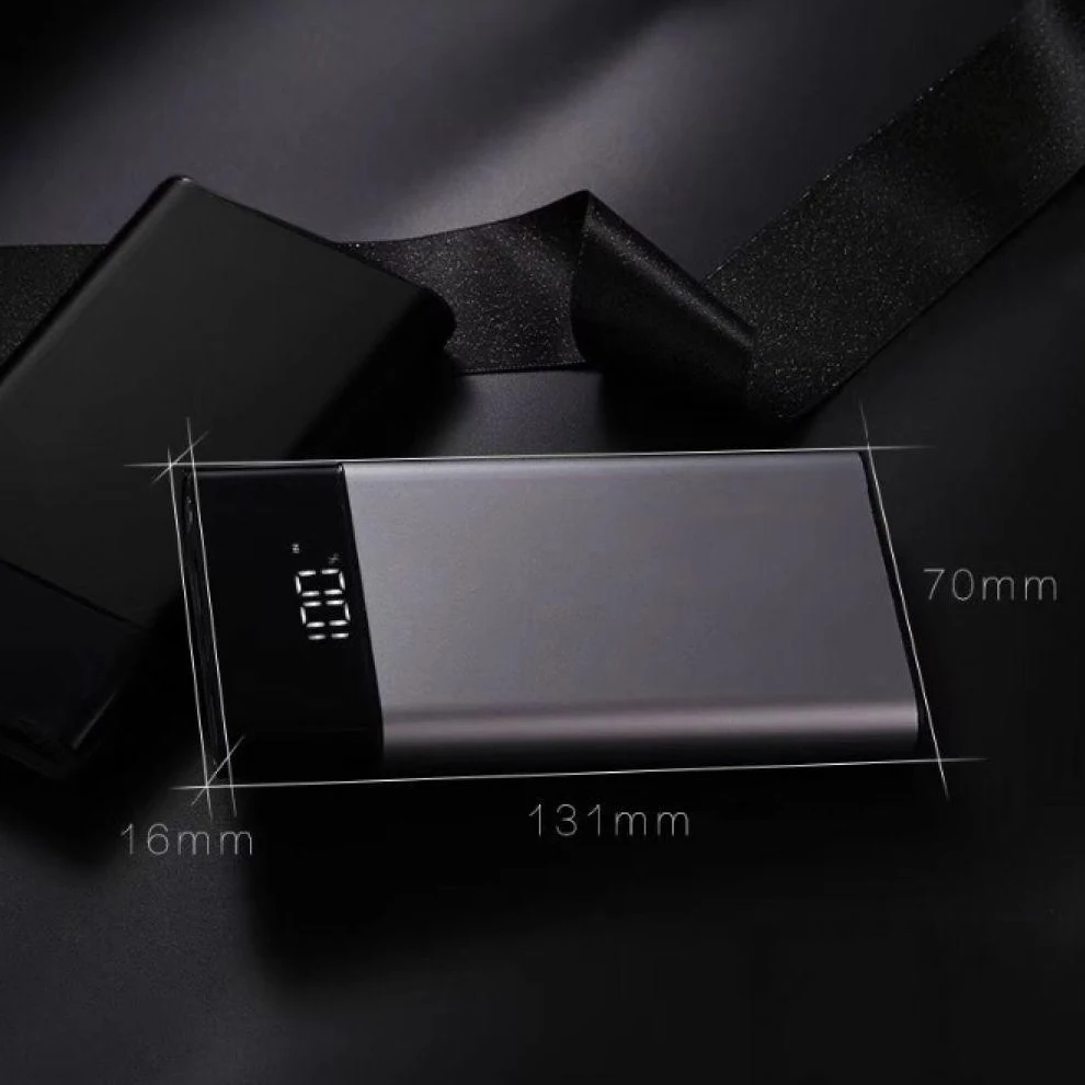 Inports внешний аккумулятор 20000 мАч Внешний 2 USB LCD портативное зарядное устройство