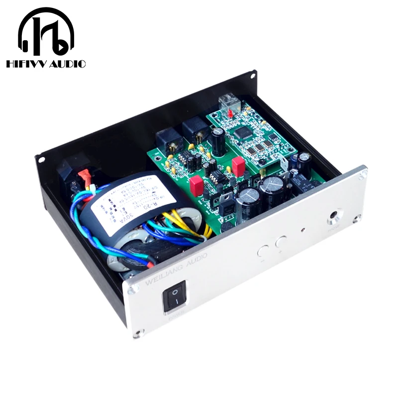 Hi Fi усилитель для наушников ES9028Q2M DAC копия Lehmann Circuit JACK выход поддержка DSD PCM XMOS