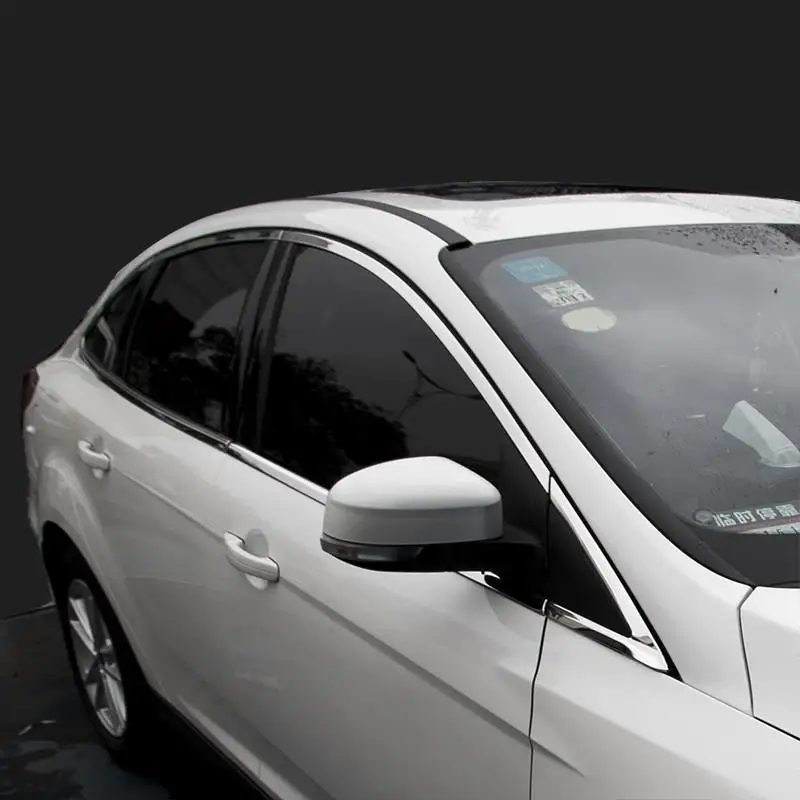 Авто окна автомобиля Декоративные хром модифицированный автомобиль Стайлинг