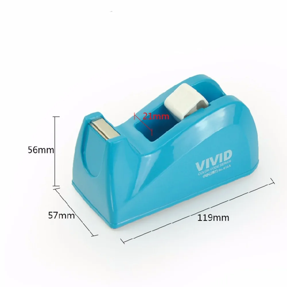 1 шт. диспенсер для мини ленты случайного цвета и держатель клейкой школьных