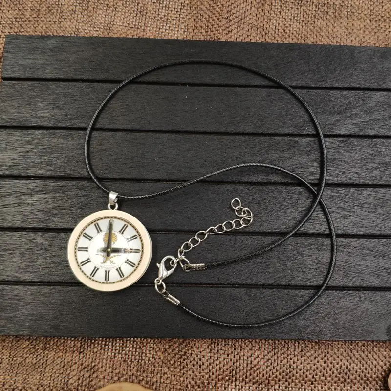 Creative Necklace Wood Wooden Pendant Rope Time Gem Clock Watch Retro Antique Classic Boy Birthday Gift AA019-030 | Украшения и