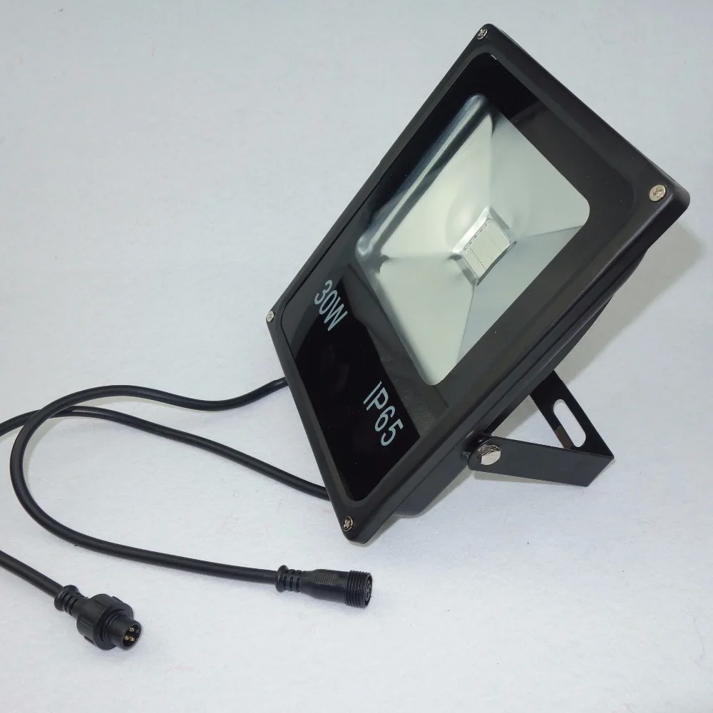 DC36V вход 30 Вт Высокая мощность led WS2811 управляемый RGB прожектор адресуемый IP65