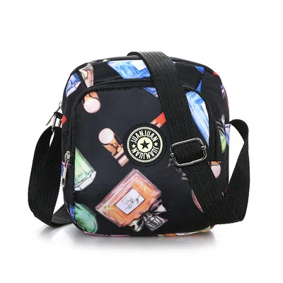 Модные мини-сумки с принтом! милые женские маленькие дорожные сумки через плечо