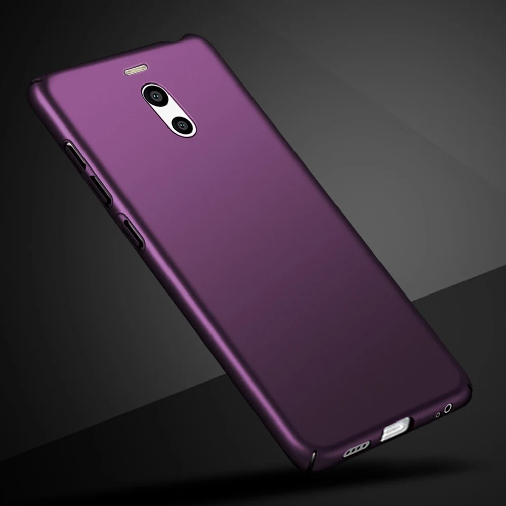 Простой чехол для телефона Meizu M6 Note жесткий пластиковый матовый 5 дюйма Meilan 6
