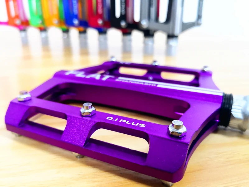 New mountain bike 8 Colors Platform Alloy Road Bike Pedals Ultralight MTB Bicycle Pedal Bike Accessories