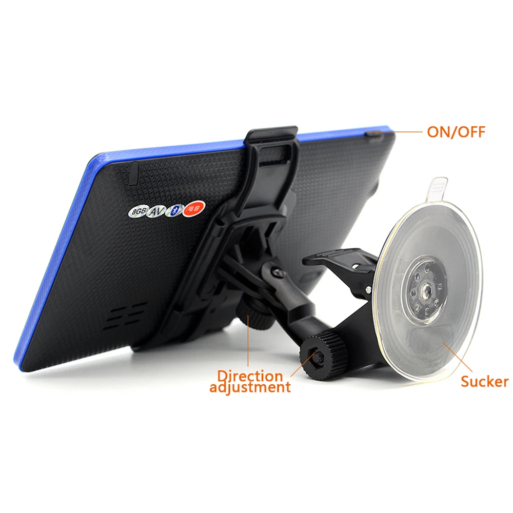 Junsun 7 дюймов автомобиля gps навигации с сенсорным экраном fm bluetooth MP4 MP3 Грузовик