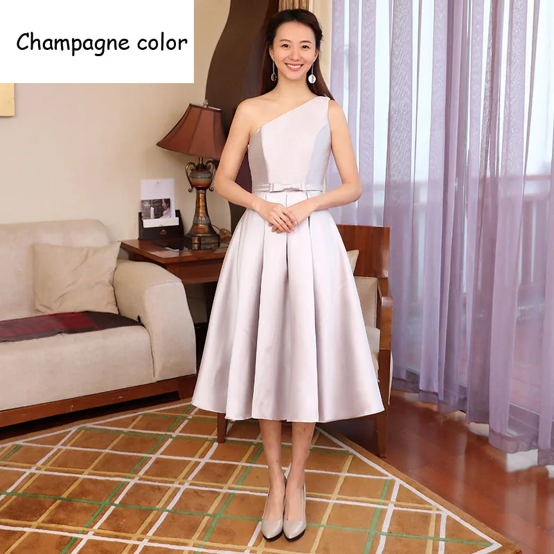 AIJINGYU sexy bridesmaid dress wedding guest formal dresses - Цвет: picture color
