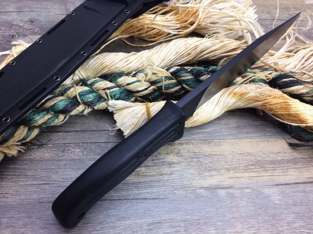 Лидер продаж! A2 спасения Исправлена Ножи D2 лезвия резиновой ручкой Тактический