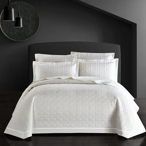 6 Новинка, 3 шт., Роскошное хлопковое покрывало, покрывало, 245x250 см, белый, розовый, серый, синий, простыня, наволочка - Цвет: 6