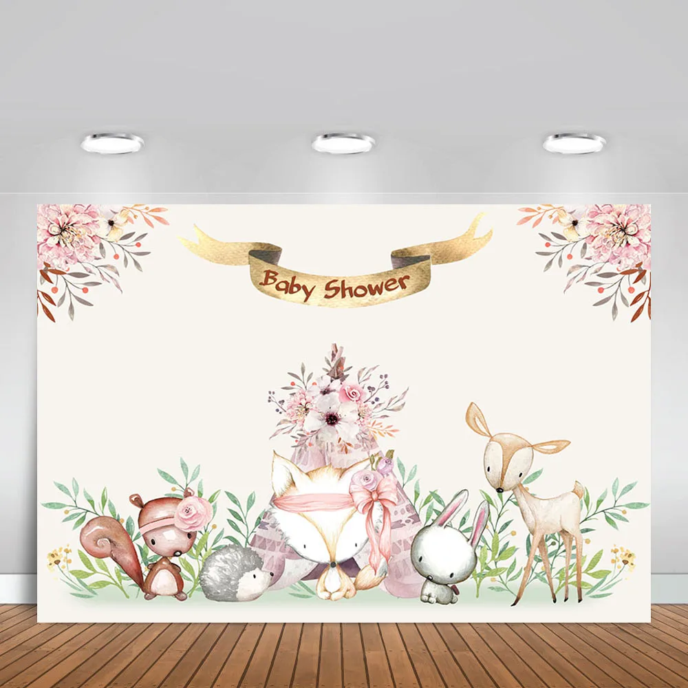 Виниловый фон для фотосъемки с Фоны Baby Shower День рождения индийские племенные
