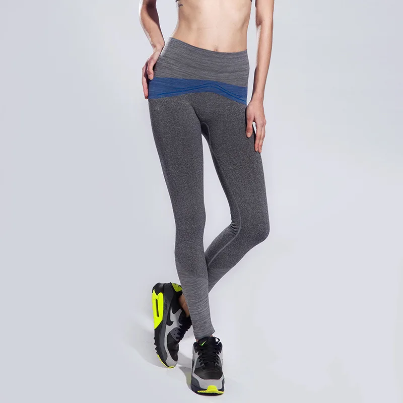 2018 Женские Спортивные Компрессионные облегающие спортивные штаны для занятий