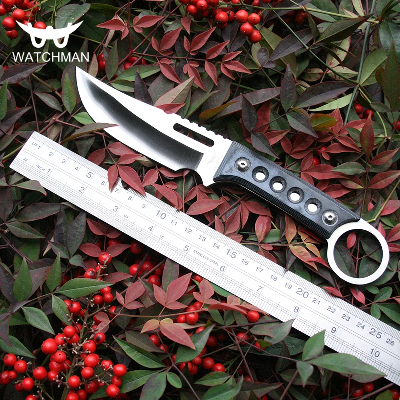 Watchman MH196 fixed blade camping hunting knife servival outdoor EDC tool high quality knives
