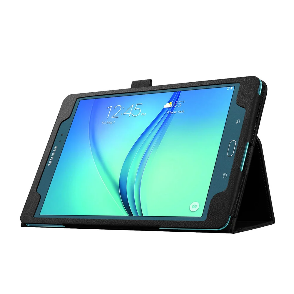 Умный чехол из искусственной кожи личи для Samsung Galaxy Tab A 8 0 SM-T350 T351 P350 P355 защитный