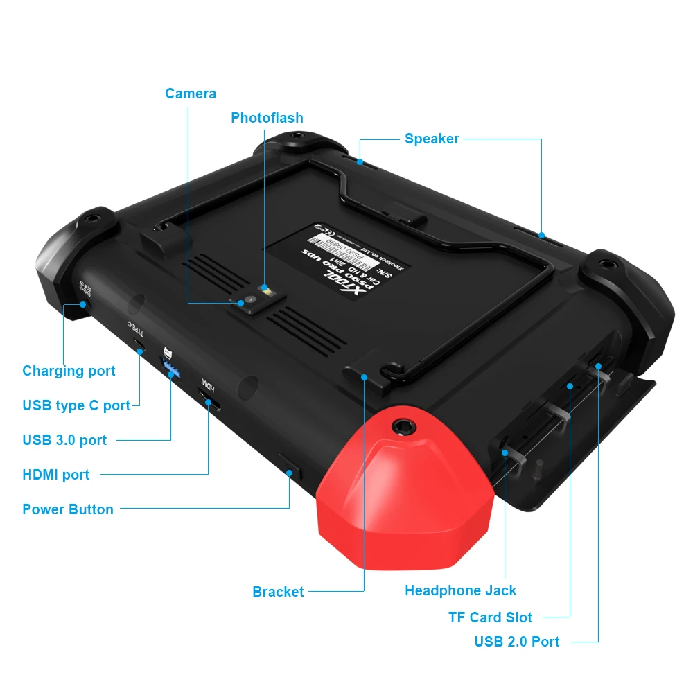 Xtool Ps90 Pro сверхмощный диагностический инструмент для автомобиля/грузовика/дизеля/бензина Obd2 ключевой программист регулировка одометра хорошая, чем X431