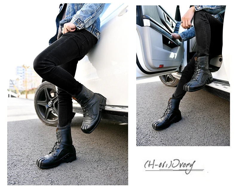 Ковбойские ботинки из воловьей кожи; мужские ботинки; Мужские ботинки в стиле панк из натуральной кожи; военные ботинки с черепами; ботинки в байкерском стиле