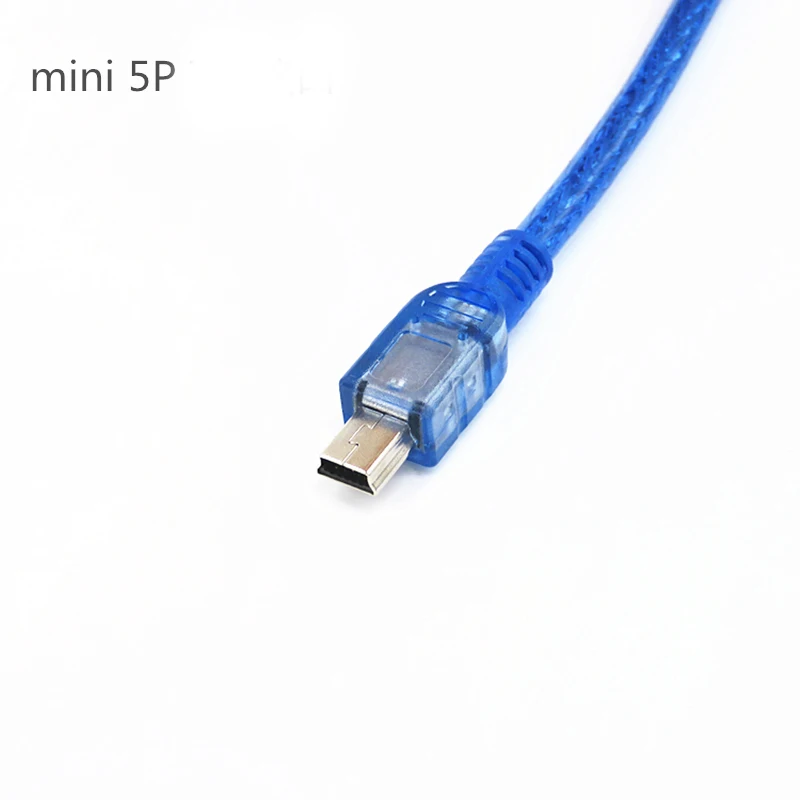 Высококачественный экранированный USB 2 0 к Mini 5 pin M/M кабель для передачи данных A Male