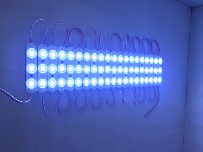 20 pcs High Bright LED Module 5730 3led with Lens 160 Degree Waterproof IP65 Cold White Sign Light module | Освещение