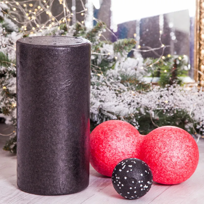 GR Treat Yoga Block EPP пенопластовый ролик и арахисовый Массажный мяч набор фитнес для физиотерапии упражнения мышцы ног/руки/спины