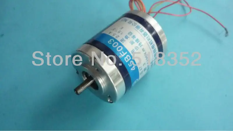 45BF003 Электродвигатель с шаговым двигателем двойным валом для электродвигателя