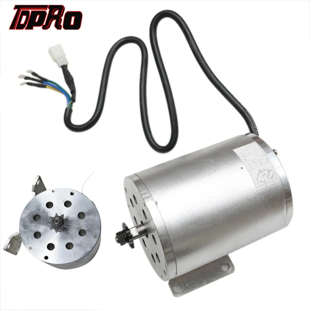 Новинка электрический бесщеточный Пусковой двигатель TDPRO T8F 9T 48 в 1800 Вт