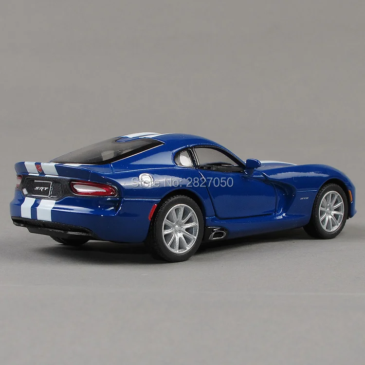 Модель 2013 SRT Viper GTS с принтом для автомобиля 1:36 5 дюймов литой под давлением