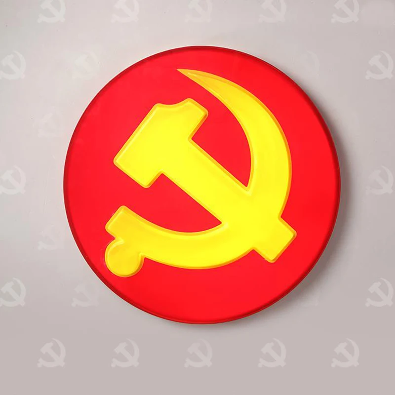 

Traditional minimalist Pentagram LED ceiling lights office hall conference room living room creative communist star ceiling lamp