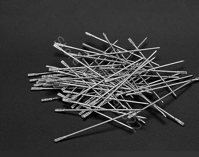 Сверла с алмазным покрытием 5 шт./компл. для сверления камня ювелирных украшений