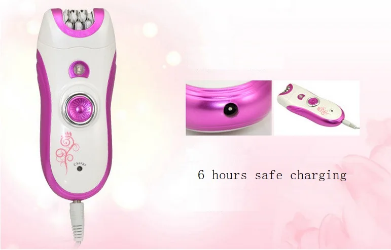 Эпилятор женский Электрический 2 в 1 триммер для удаления волос зоне бикини
