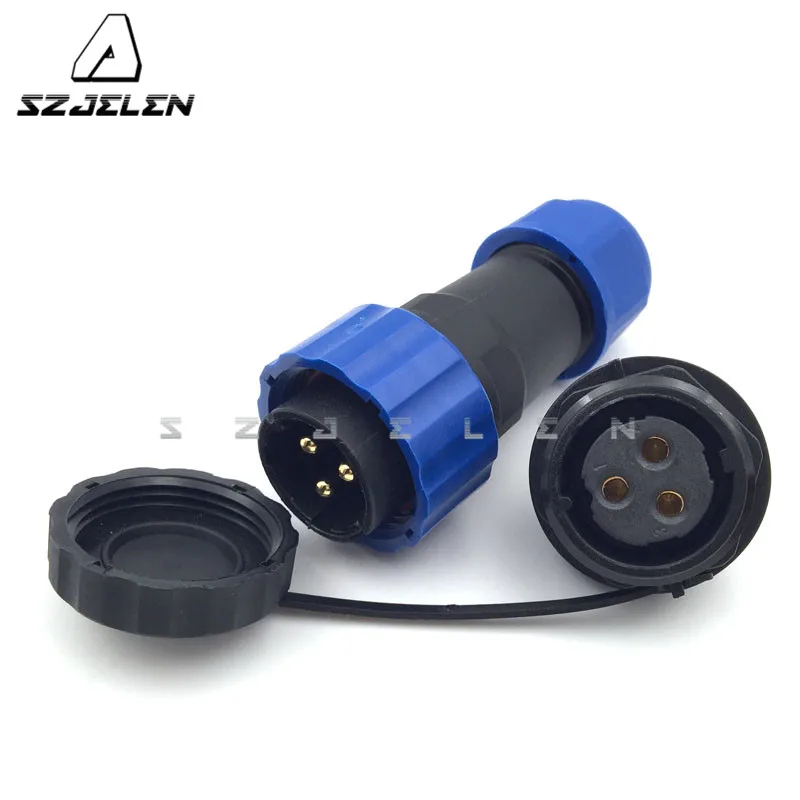 SD20TP ZM IP68 автомобильные электрические Проводные разъемы светодиодный разъем