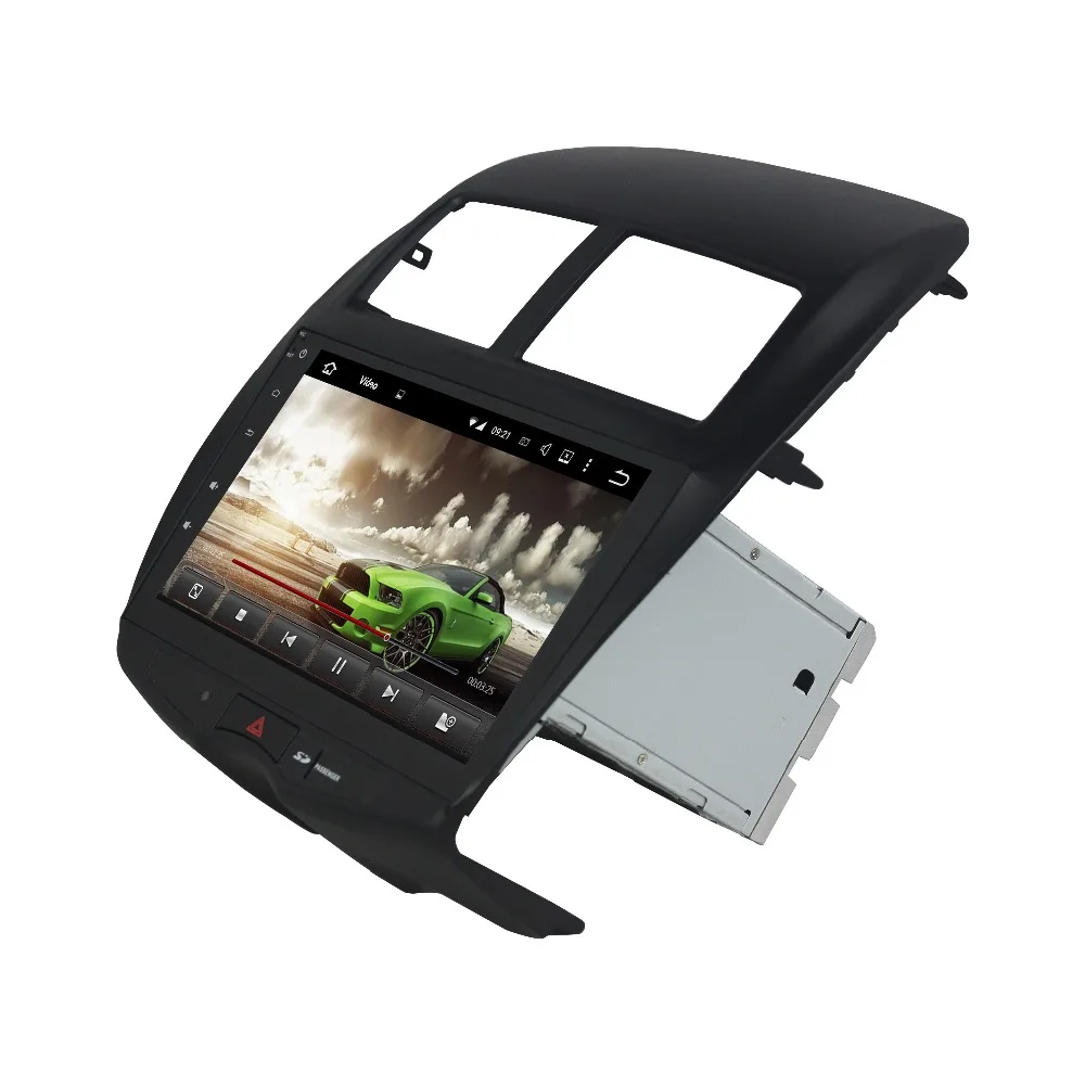 10 1 ''Android 9 0 автомобильный DVD плеер gps навигация Радио для MITSUBISHI ASX 2010 2011 2012 BT wifi 4G