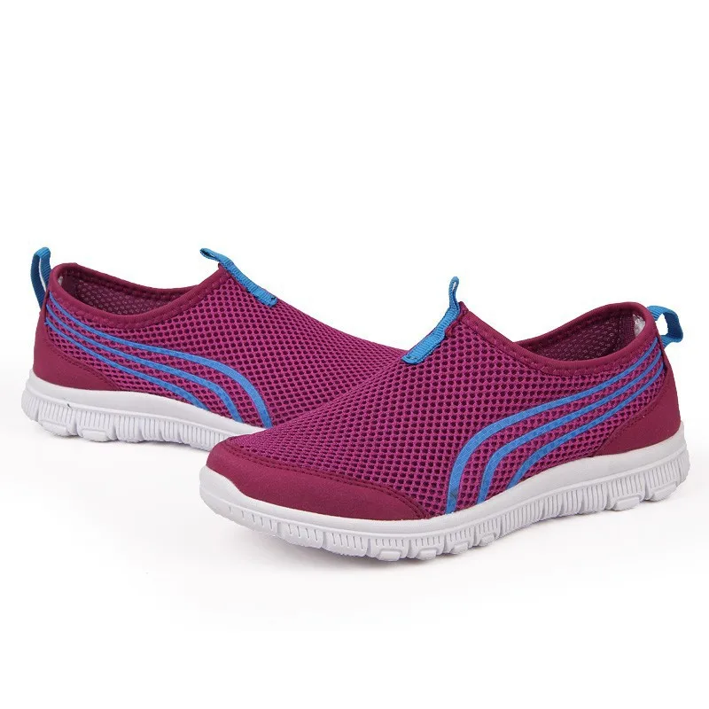 Новинка 2018 года для женщин свет спортивная обувь летние с дышащей сеткой женские