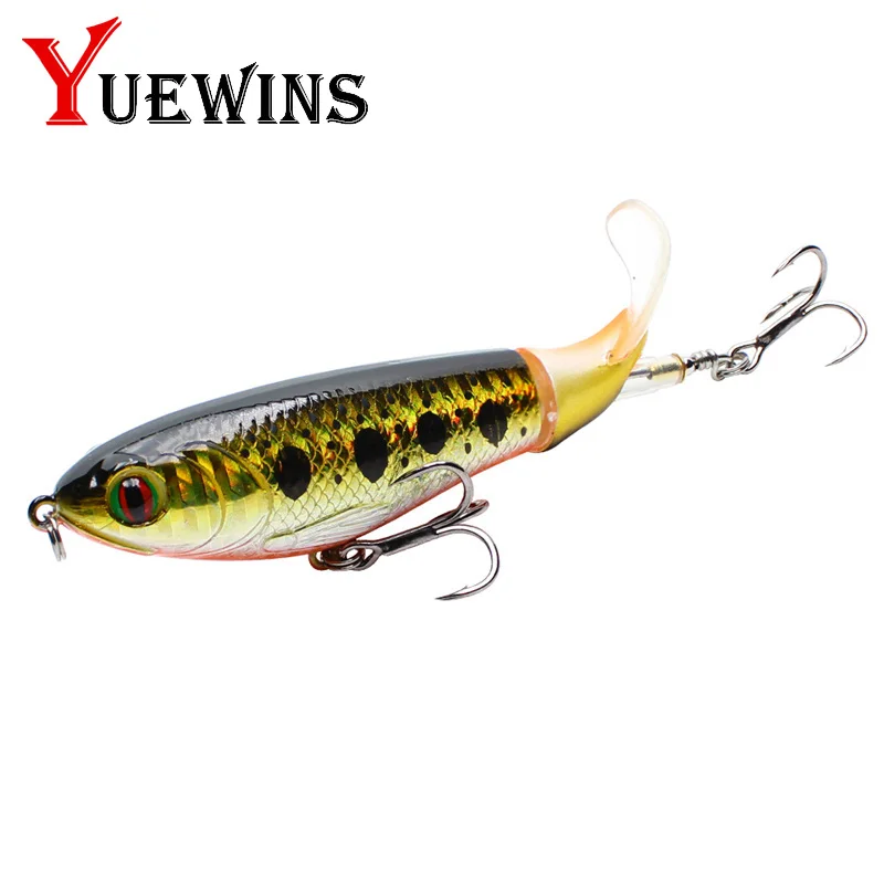 Yuewins 10 см 17 2 г Whopper Plopper плавающий Поппер рыболовная приманка искусственная