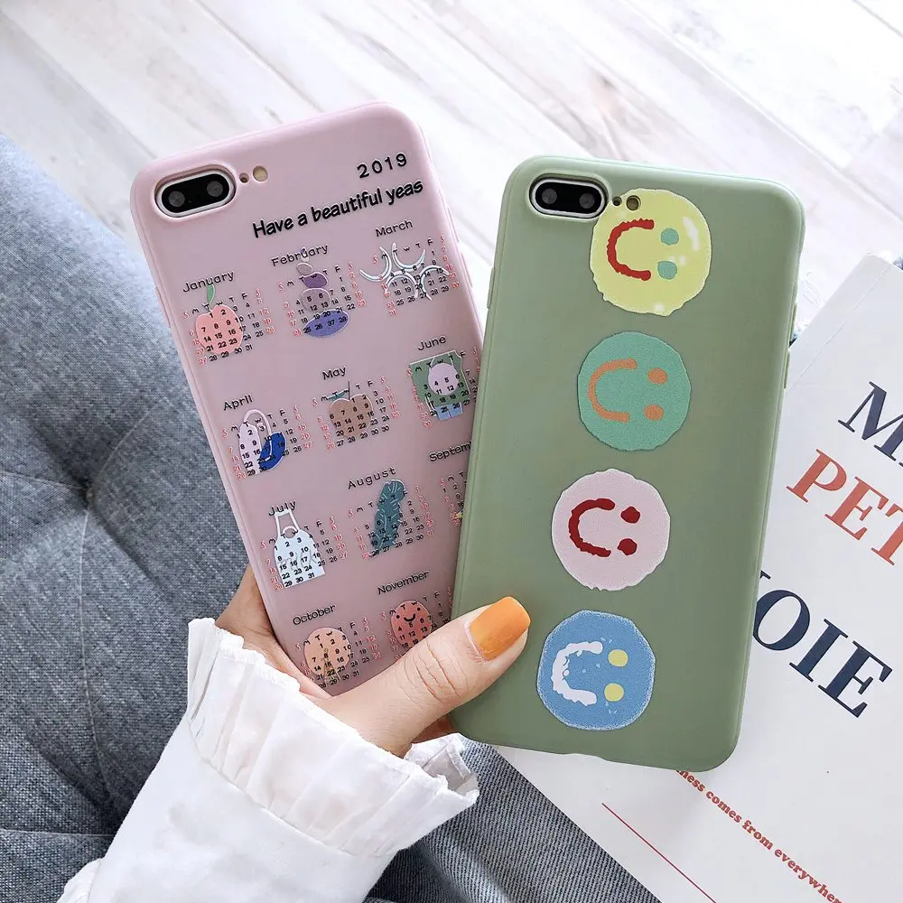 

Cute Soft TPU Case For iPhone 7 Plus 8 Plus X Xs XR Xs MAx Case TPU Phone Cover For iPhone 7 8 6 6s 6 Plus 6s Plus Case Cover