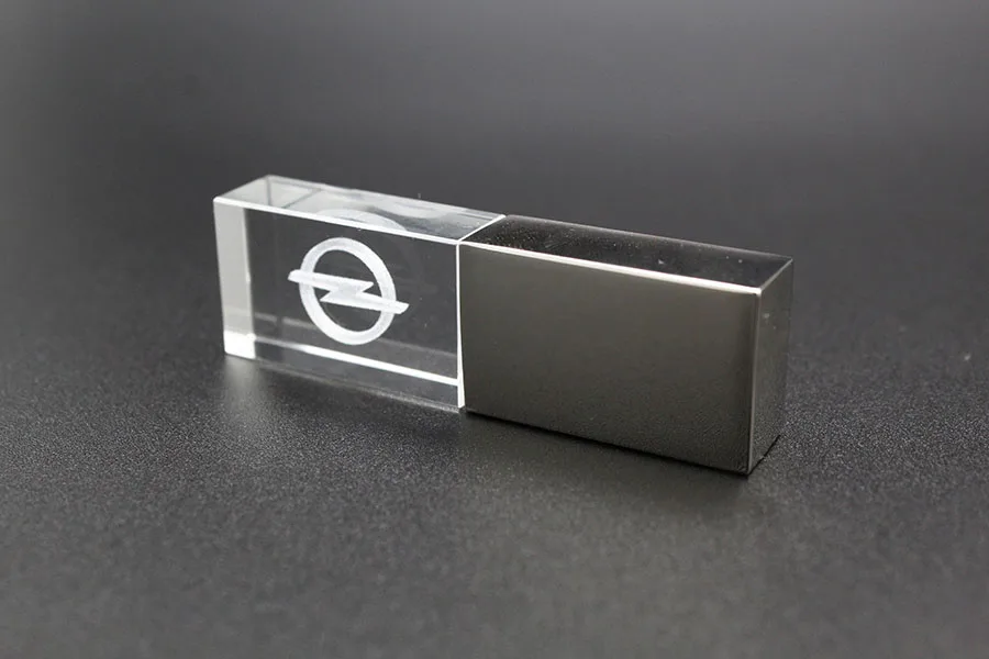 USB2.0 O pel металл+ стекло ключ модель автомобиля Флешка usb2.0 4 ГБ 8 ГБ 16 ГБ 32 ГБ флеш-накопитель USB флеш-накопитель подарок флешка