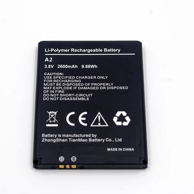 Roson батарея мобильного телефона для AGM A2, 2600mAh Новые резервные батареи Замена для AGM A2 смарт-телефон литий-ионная батарея