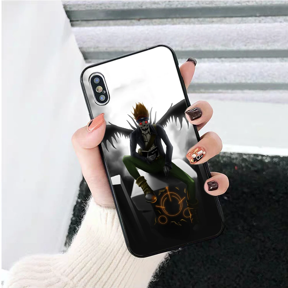 Силиконовый чехол Death Note Ryuk для iPhone 5 5S 6 6S Plus 7 8 11 Pro X XS Max XR | Мобильные телефоны и