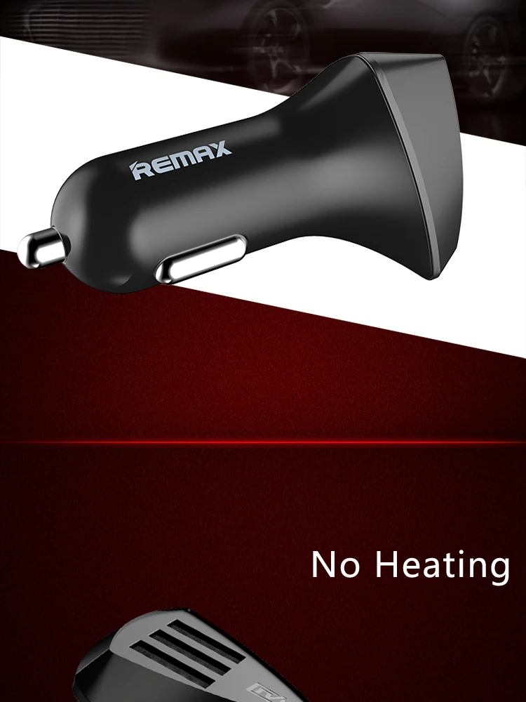 Автомобильное зарядное устройство remax Alien RCC304 3 USB для samsung S10 S9 S8 Plus Xiaomi redmi 6 6A huawei p30 p20 pro Быстрая зарядка 3.4A зарядное устройство
