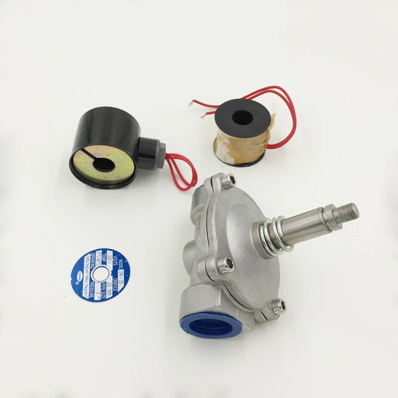 1 пара электрических катушек катушки водяного воздушного клапана N/C комплект 2