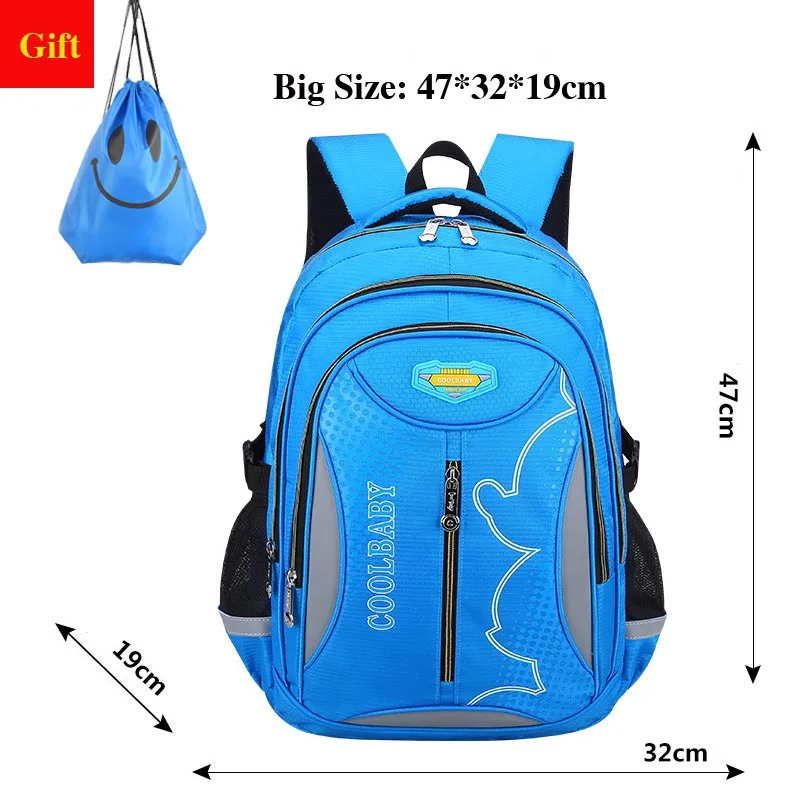 2018 Новый Школьные ранцы для Обувь мальчиков основной Средняя школа милый рюкзак