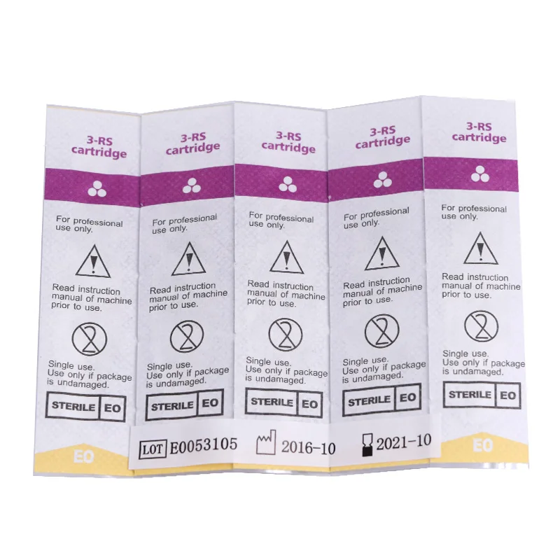 Картридж одноразовый стерилизованный для татуажа машинка перманентного макияжа